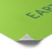 Poster Vitres de texte personnalisées (Coin)