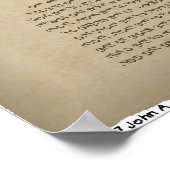 Poster Vitruvian Stickman (Coin)