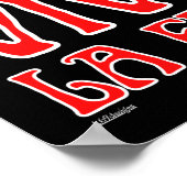 Poster VIVA LA FETA drôle de chandail de fromage grec (Coin)