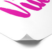 Poster Viva La V (Coin)