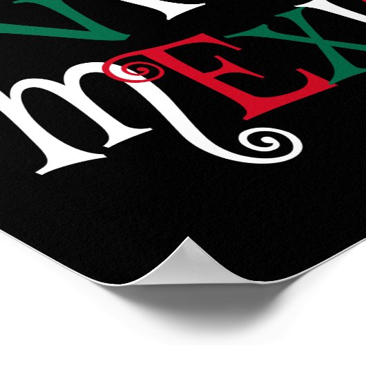 Poster Viva Mexico (Coin)