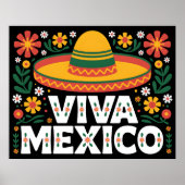 Poster Viva Mexico (Devant)