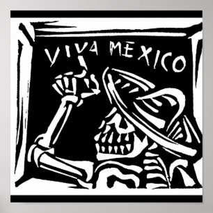 Poster Viva Mexico - Le "Jour des Morts" du Mexique