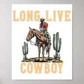 Poster Vive cowboy (Devant)