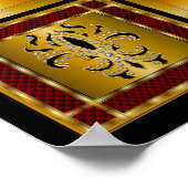 Poster Vive la Louisiane (Coin)