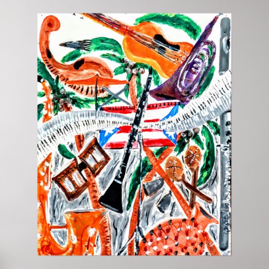 Poster Vive La Musique (Devant)