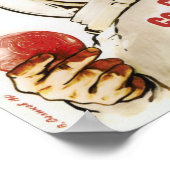 Poster Vive L'Homme Soviétique - Le Premier Cosmonaute (Coin)