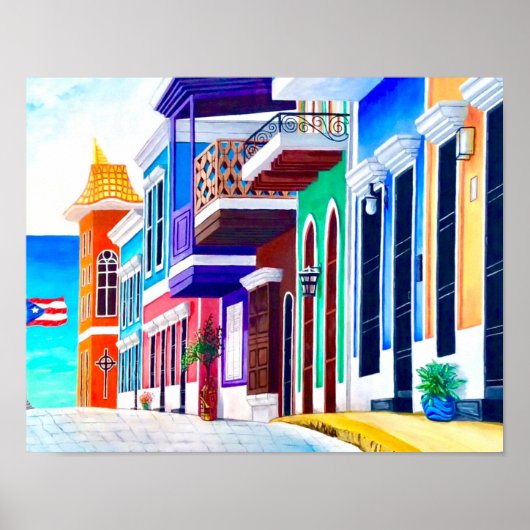 Poster ¡Vive Porto Rico ! (Devant)