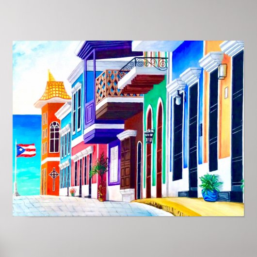 Poster ¡Vive Porto Rico ! (Devant)
