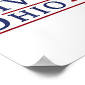 Poster Vivek Ramaswamy Pour Gouverneur De L'Ohio 2026 Viv (Coin)