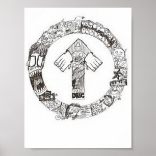 Poster Vivez au-dessus de l'influence