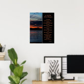 Poster Vivez chaque jour avec une volonté...Poster (Bureau à domicile)