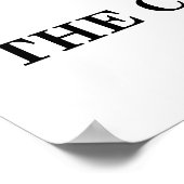 Poster Vivez La Condition De Mon Existence (ECG/EKG) (Coin)