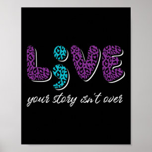 Poster Vivez votre histoire n'est pas fini - Prévention d