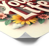 Poster Vivez votre vie (Coin)