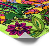 Poster Vivid Garden Cat 2 (Coin)