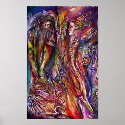 POSTER VIVIEN ET MERLIN (Devant)