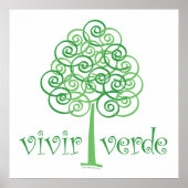 Poster Vivir Verde (Devant)