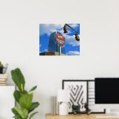 Poster Vivre À Nashville (Bureau à domicile)