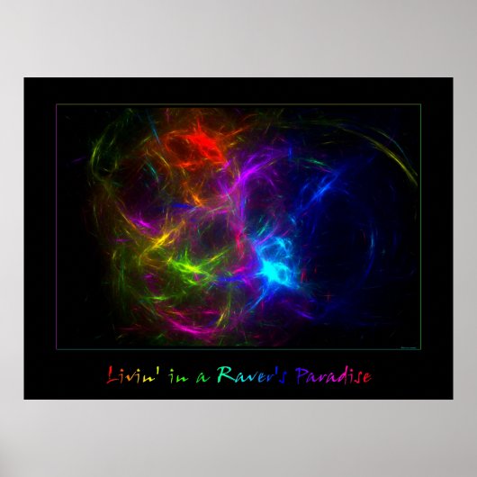 Poster Vivre dans le paradis d'un rasoir (Devant)