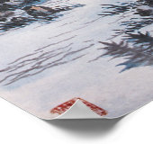 Poster Vivre dans les montagnes (Coin)