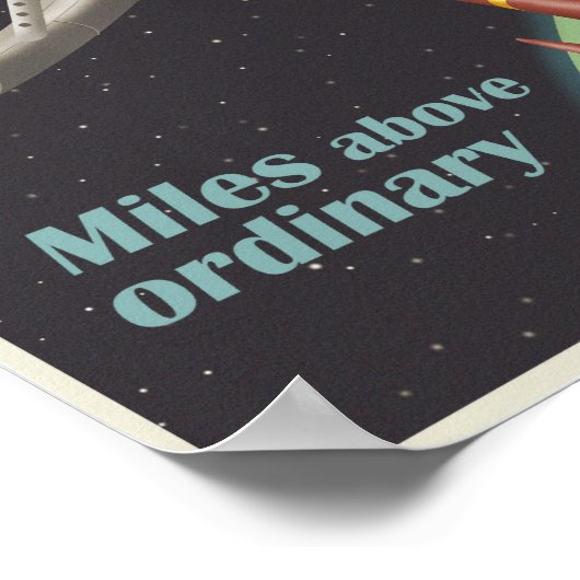 Poster Vivre dans une station spatiale (Coin)