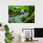 Poster Vivre en harmonie (Bureau à domicile)