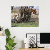 Poster Vivre ensemble (Bureau à domicile)