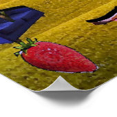 Poster Vivre Est Facile Avec Les Yeux Fermés... (Coin)