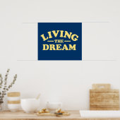 Poster Vivre le rêve (Cuisine)