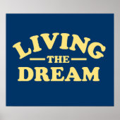 Poster Vivre le rêve (Devant)