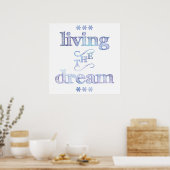 Poster Vivre le rêve bleu (Cuisine)