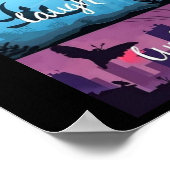 Poster Vivre, Rire, Lurk Cryptid Style (Coin)