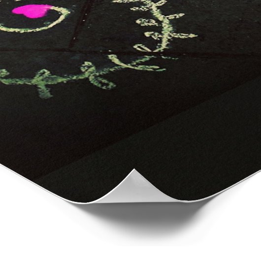 Poster vivre simplement, rire souvent, aimer profondément (Coin)