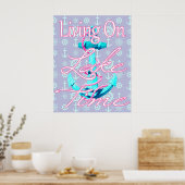 Poster Vivre sur le lac (Cuisine)