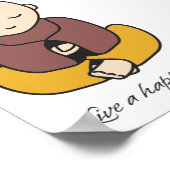 Poster Vivre une vie heureuse (Coin)