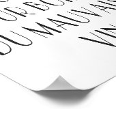 Poster Vixen Vin Simplement Un Français Malin Dire (Coin)