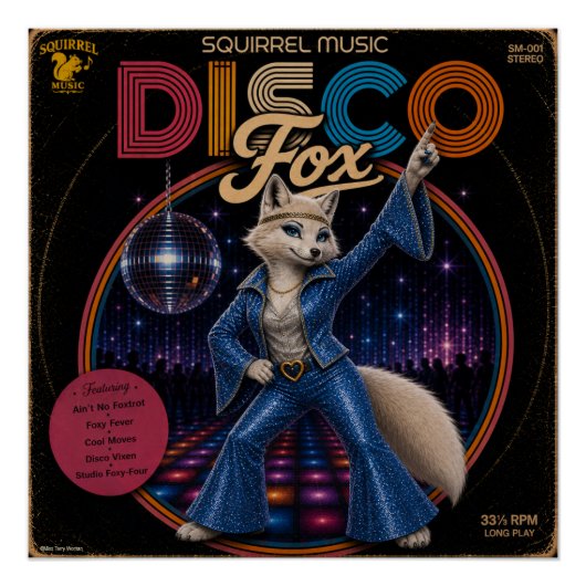 Poster Vixène Disco (Devant)