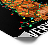 Poster Vizsla Christmas I'm Fine Everything Is Fine (Coin)