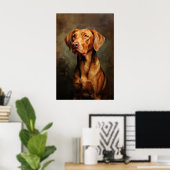 Poster Vizsla hongroise (Bureau à domicile)