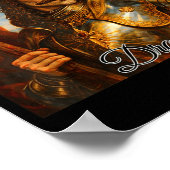 Poster Vlad l'Empaleur Médiéval Retrait Art Dracula (Coin)