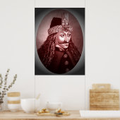 Poster Vlad Ţepeş rouge (Cuisine)