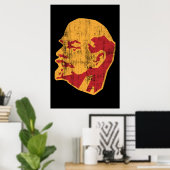 Poster vladimir lenin portrait ccp (Bureau à domicile)