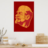 Poster vladimir lenin portrait ccp (Cuisine)