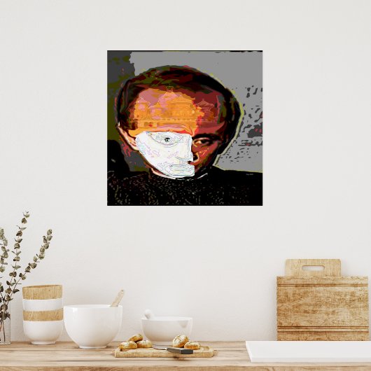 Poster Vladimir Poutine (Cuisine)