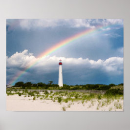 Poster - Vlichtere regenboog