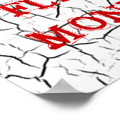 Poster vliegende apen (Hoek)