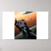 Poster Vliegtuig (Voorkant)