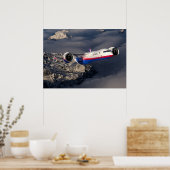 Poster Vliegtuig (Keuken)