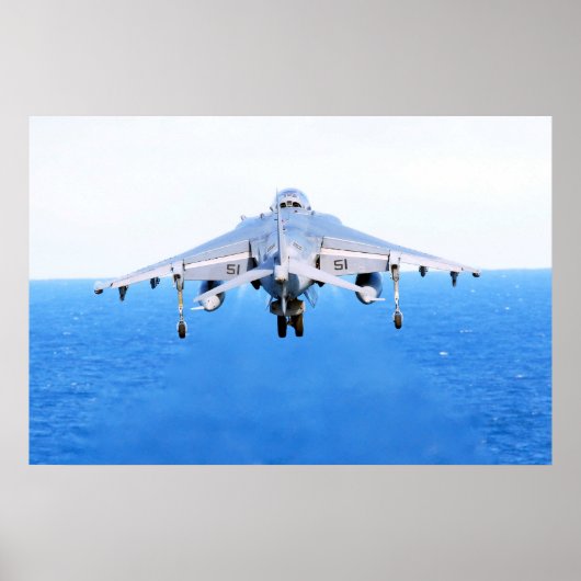 POSTER VMA 311 HARRIER (Devant)